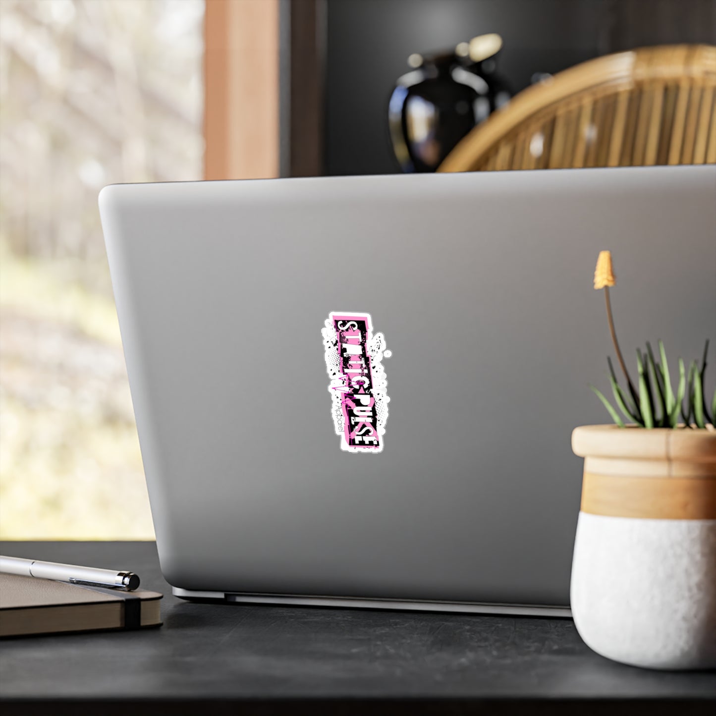 Static Pulse Kiss-Cut Vinyl Decal