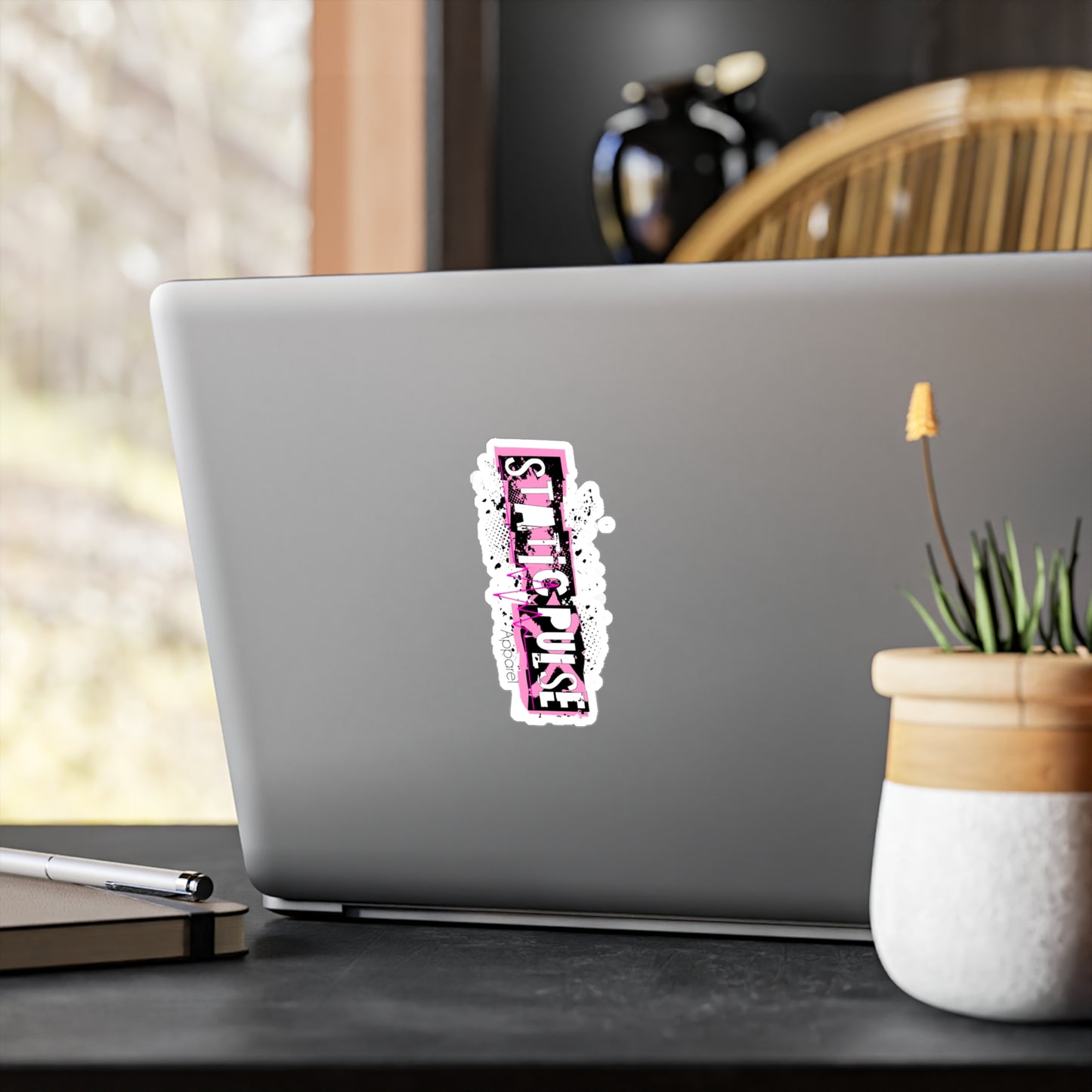 Static Pulse Kiss-Cut Vinyl Decal