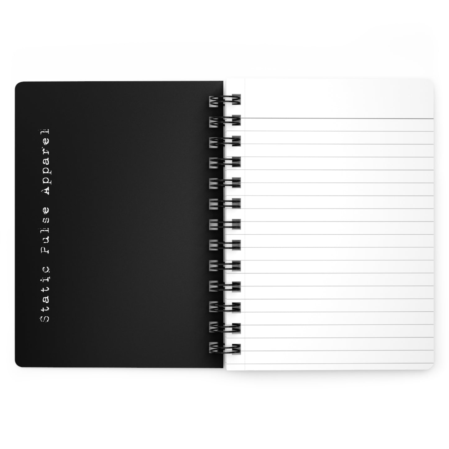Stripes and Lips Spiral Bound Journal