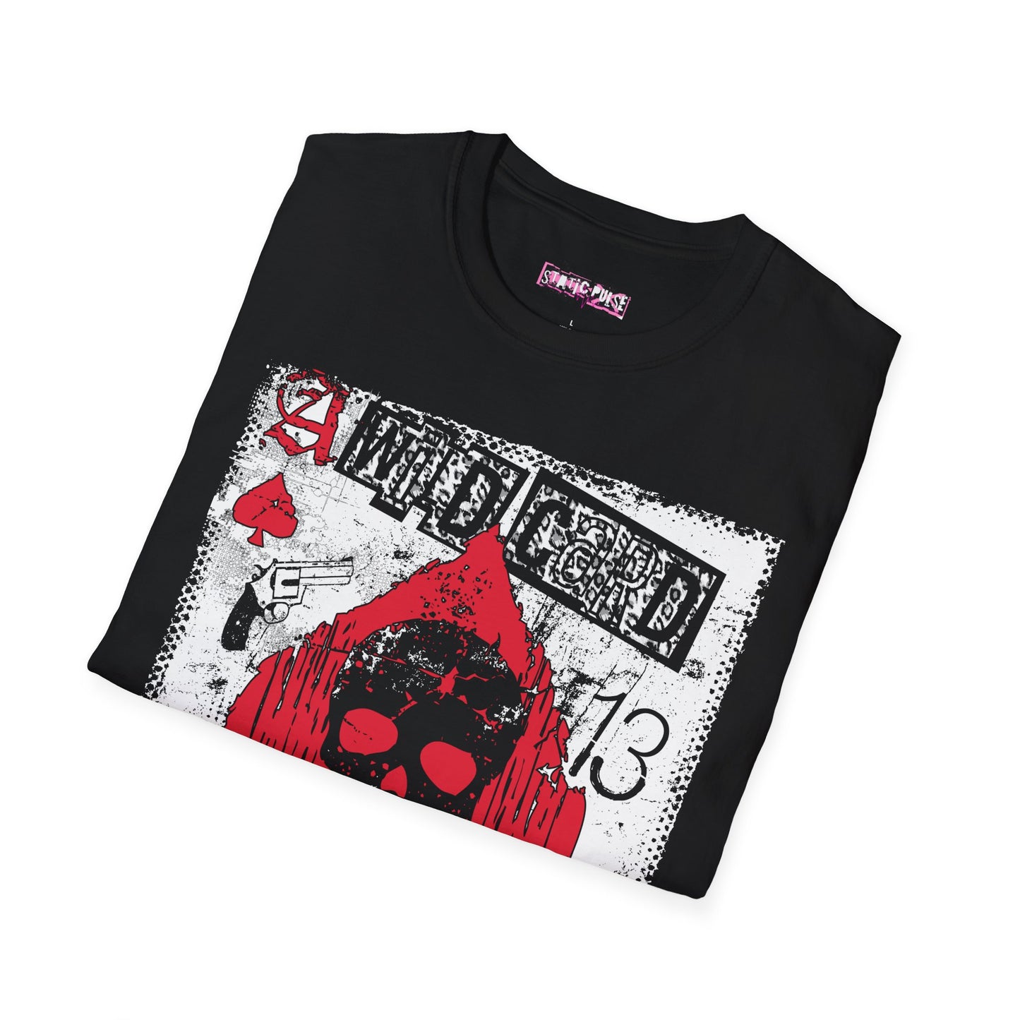 Wild Card Black T-Shirt Unisex