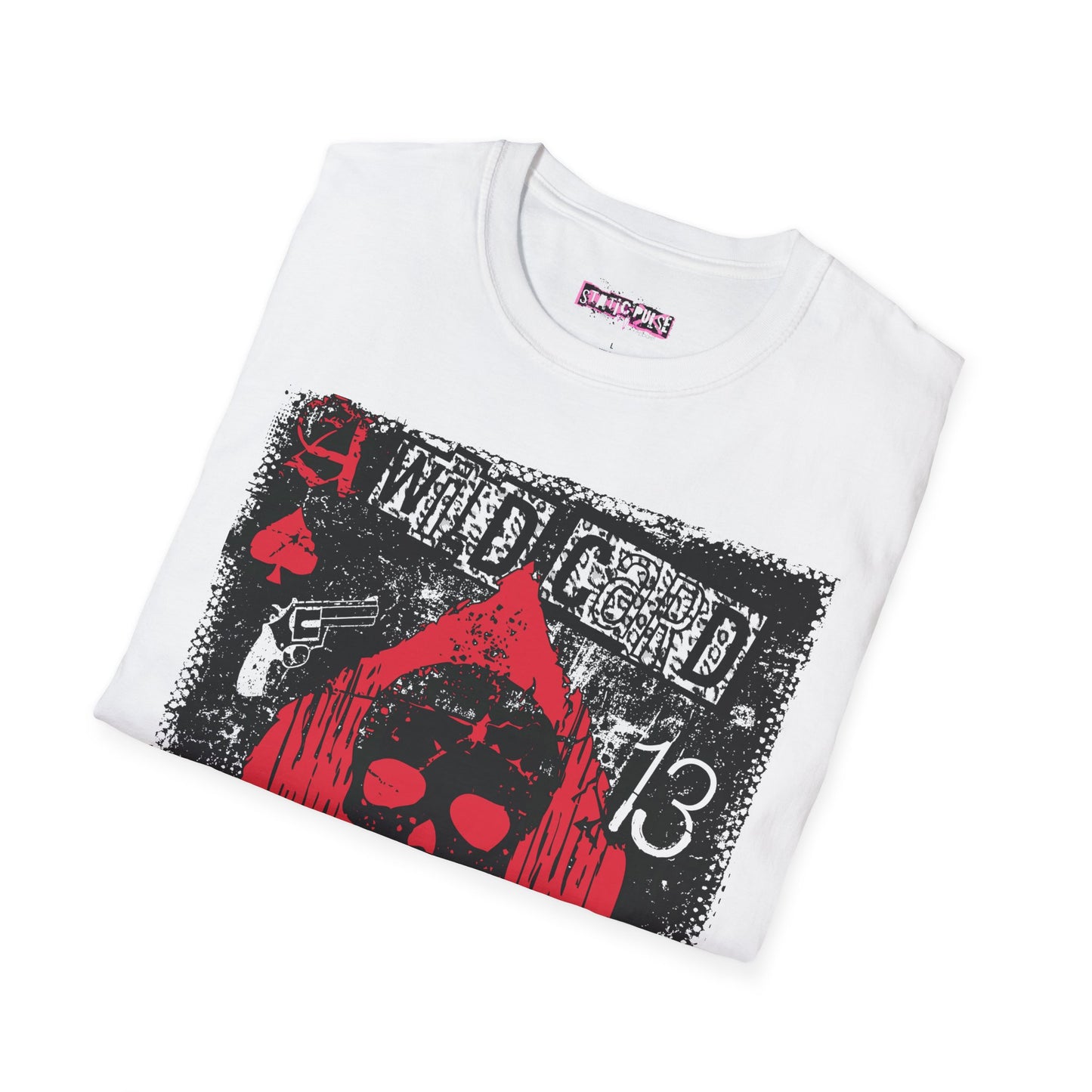 Wild Card White T-Shirt Unisex