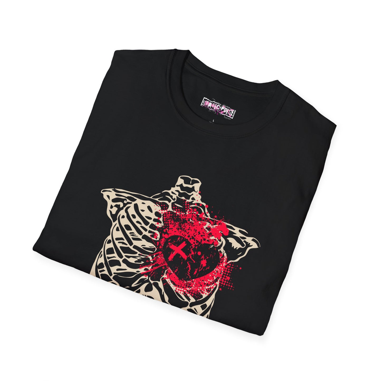 Splattered Heart and Ribcage T-Shirt Unisex