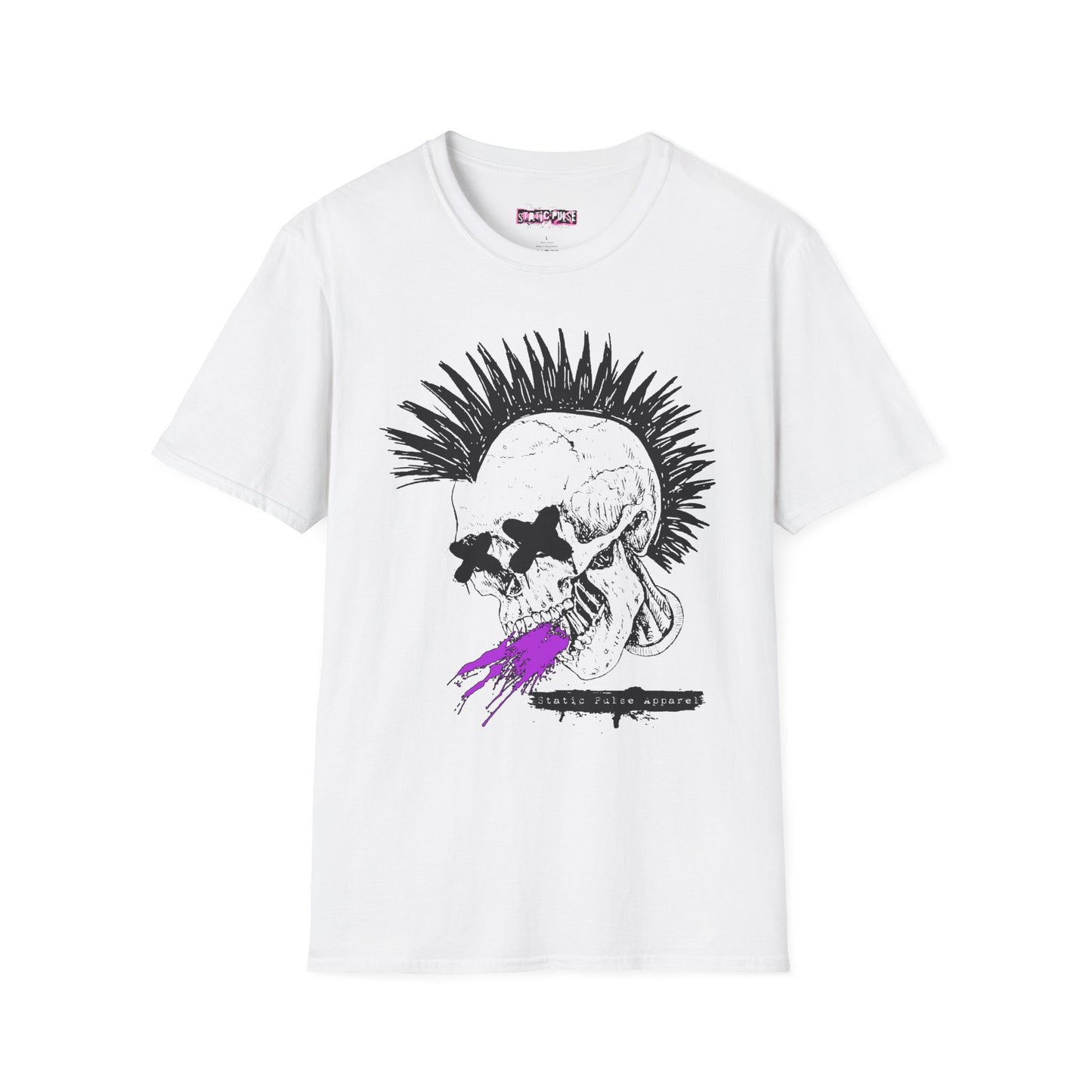 Unisex Skull Graphic T-Shirt - Punk Rock Style
